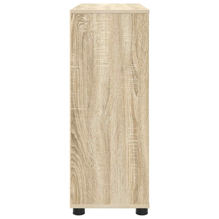 Opbevaringsskab Sonoma eg 80 x 31 x 81 cm Konstrueret træ