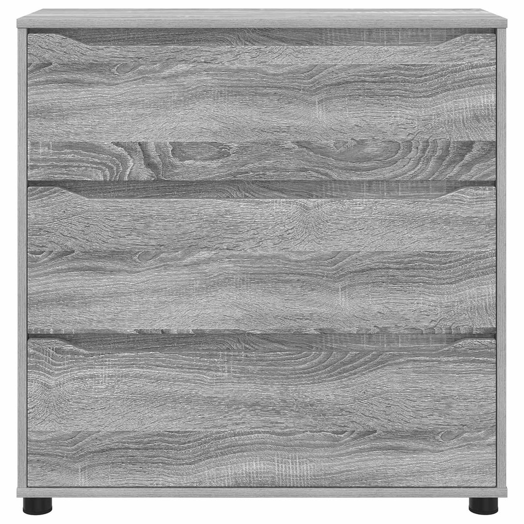 Opbevaringsskab 80 x 31 x 81 cm Konstrueret træ Grå Sonoma