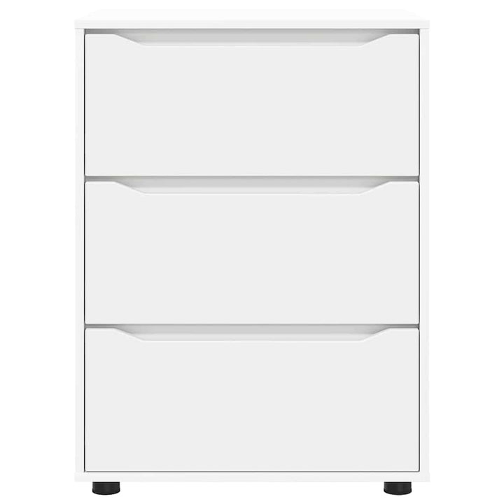 Opbevaringsskab Hvid 60 x 48 x 81 cm Konstrueret træ
