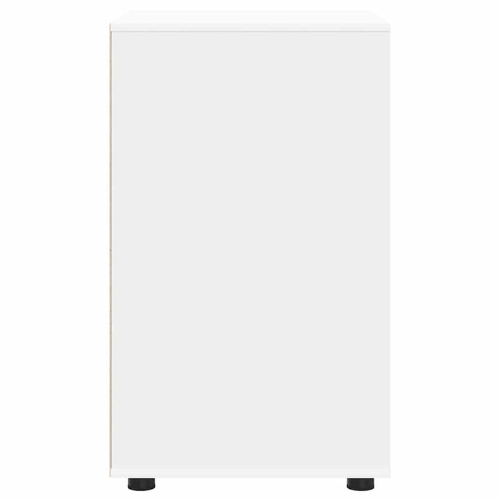 Opbevaringsskab Hvid 60 x 48 x 81 cm Konstrueret træ