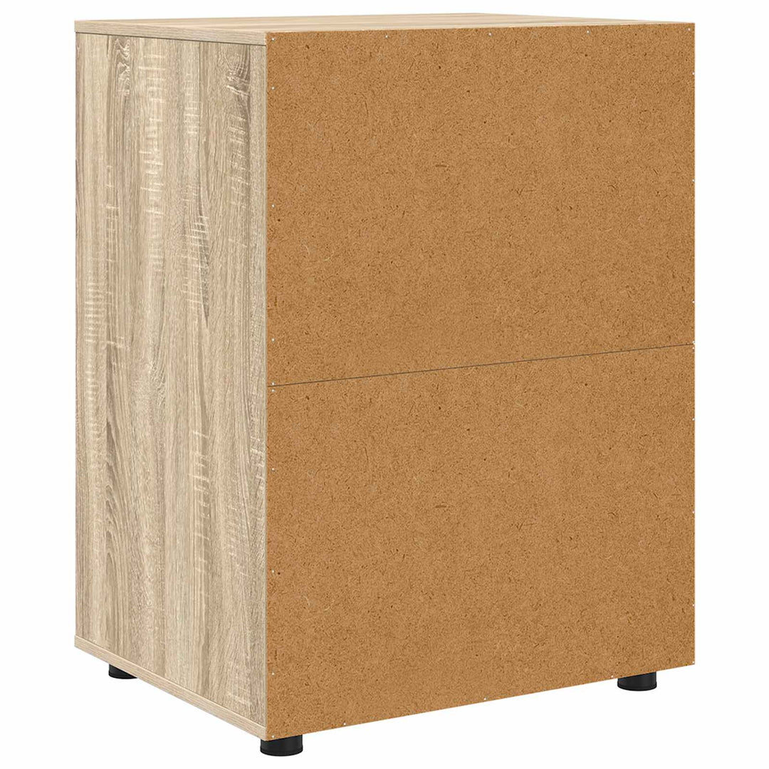 Opbevaringsskab Sonoma eg 60 x 48 x 81 cm Konstrueret træ