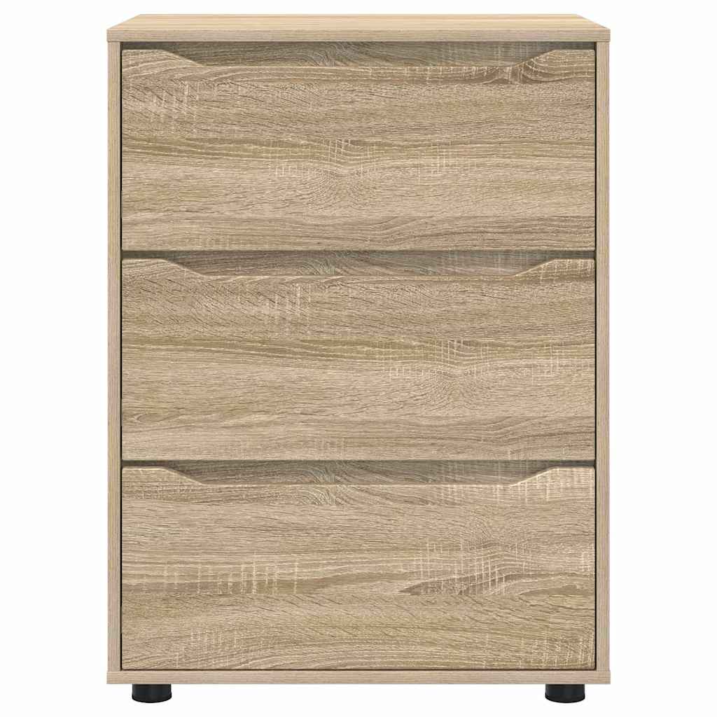 Opbevaringsskab Sonoma eg 60 x 48 x 81 cm Konstrueret træ