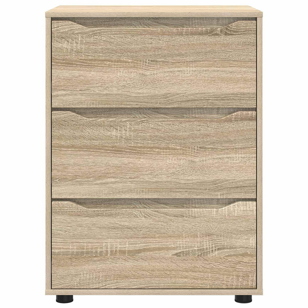 Opbevaringsskab Sonoma eg 60 x 48 x 81 cm Konstrueret træ