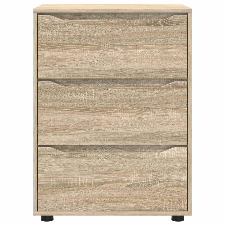 Opbevaringsskab Sonoma eg 60 x 48 x 81 cm Konstrueret træ