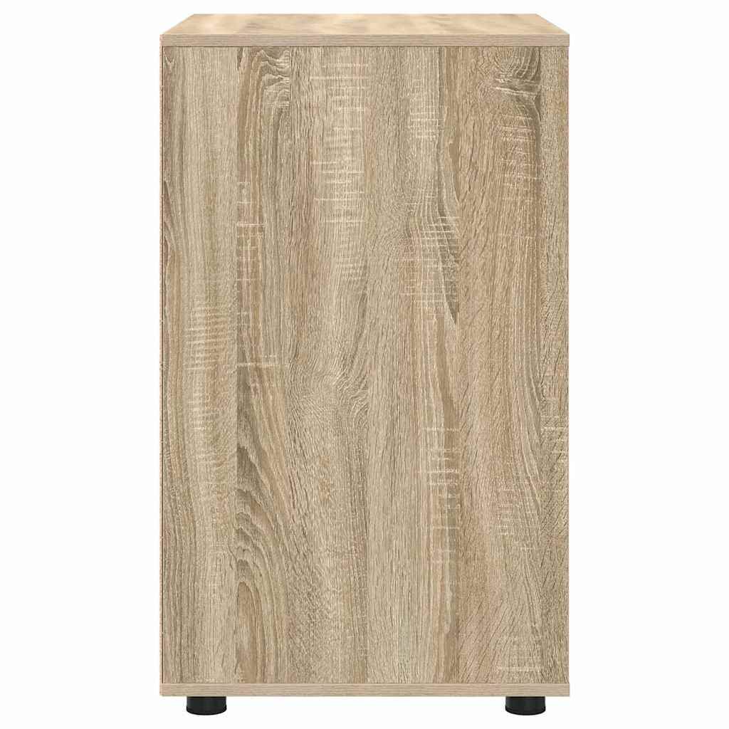 Opbevaringsskab Sonoma eg 60 x 48 x 81 cm Konstrueret træ