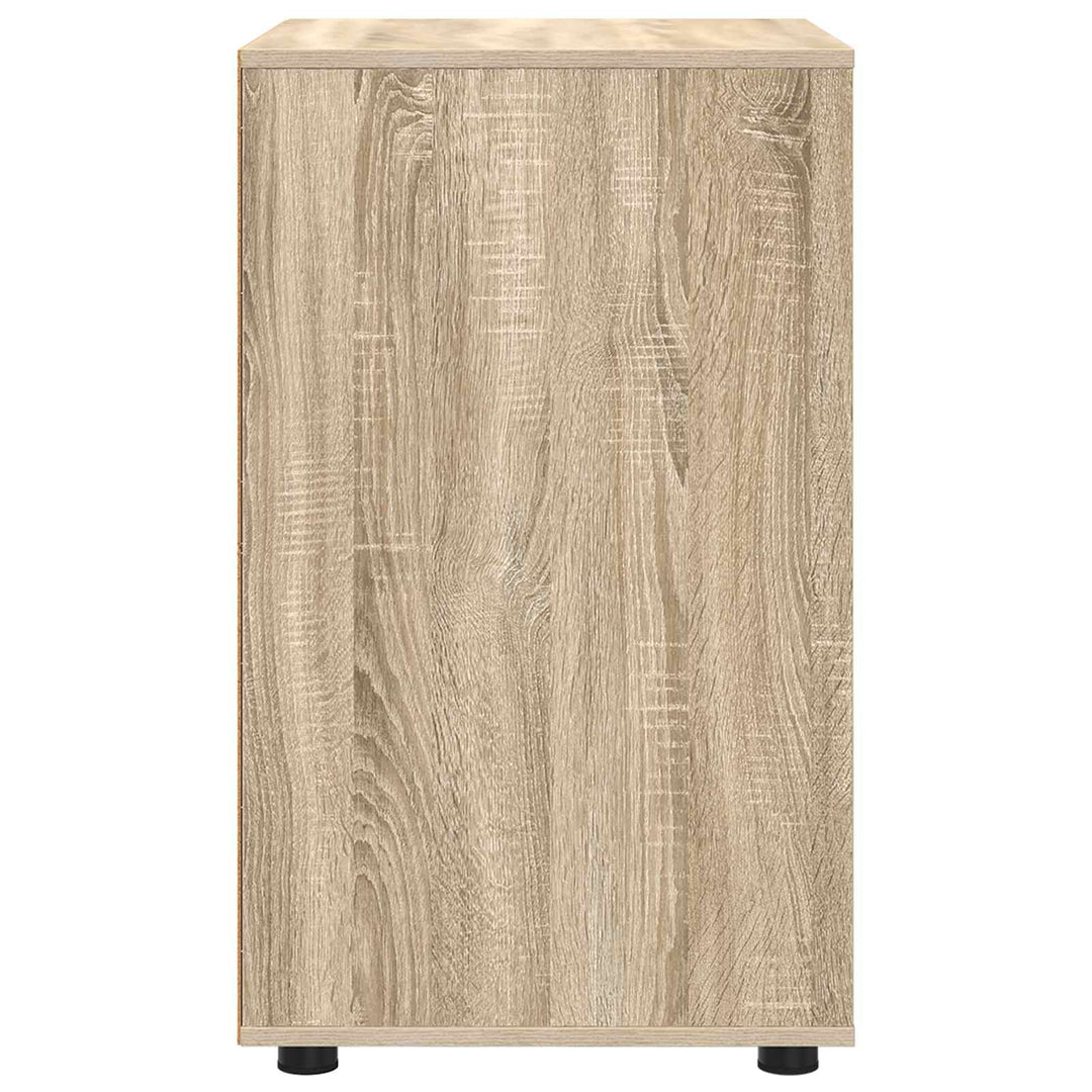 Opbevaringsskab Sonoma eg 60 x 48 x 81 cm Konstrueret træ