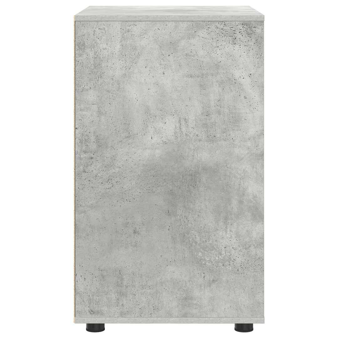 Opbevaringsskab 60 x 48 x 81 cm Konstrueret træ Beton Grå