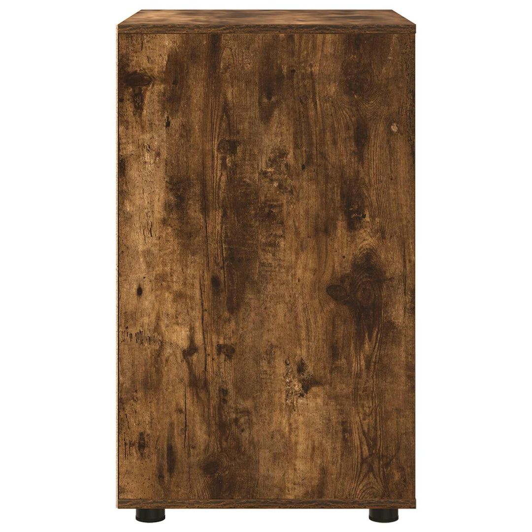 Opbevaringsskab Røget eg 60 x 48 x 81 cm Konstrueret træ