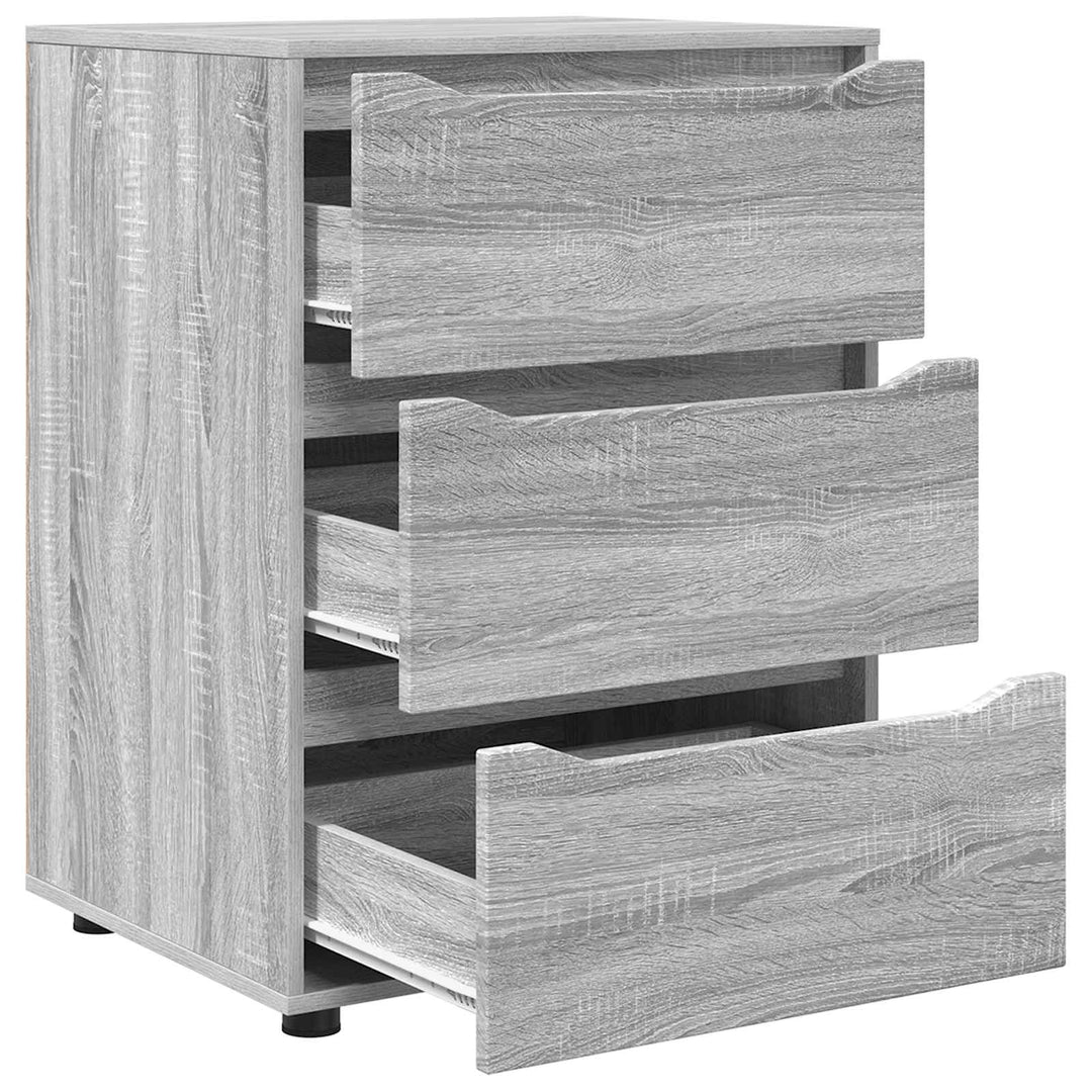 Opbevaringsskab Grå Sonoma 60 x 48 x 81 cm Konstrueret træ
