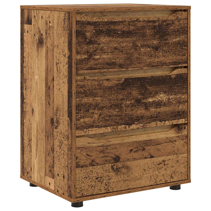 Opbevaringsskab 60 x 48 x 81 cm Konstrueret træ Gammelt træ