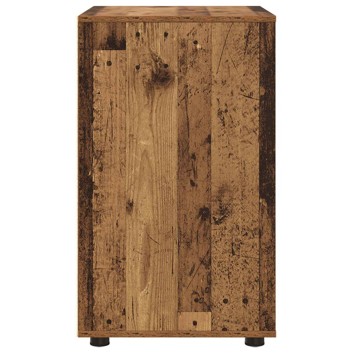 Opbevaringsskab 60 x 48 x 81 cm Konstrueret træ Gammelt træ