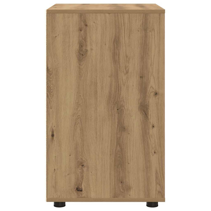 Opbevaringsskab Artisan Egetræ 60 x 48 x 81 cm Konstrueret træ