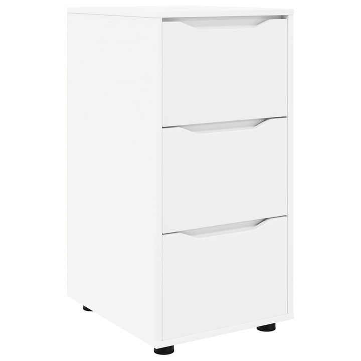 Opbevaringsskab Hvid 40 x 48 x 81 cm Konstrueret træ