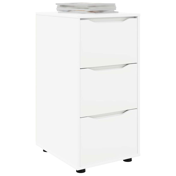 Opbevaringsskab Hvid 40 x 48 x 81 cm Konstrueret træ