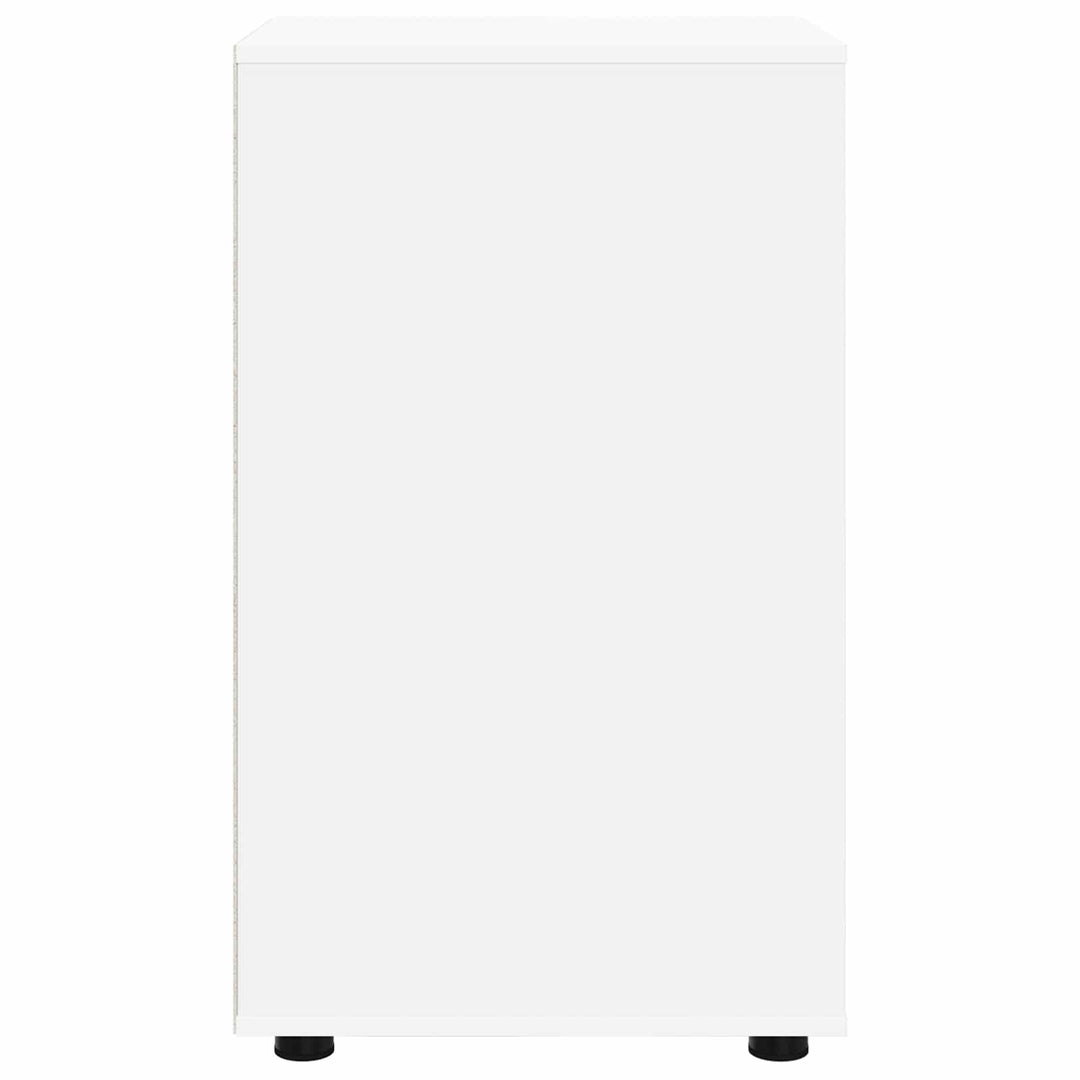 Opbevaringsskab Hvid 40 x 48 x 81 cm Konstrueret træ