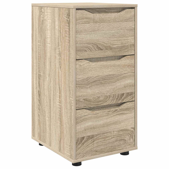 Opbevaringsskab Sonoma eg 40 x 48 x 81 cm Konstrueret træ