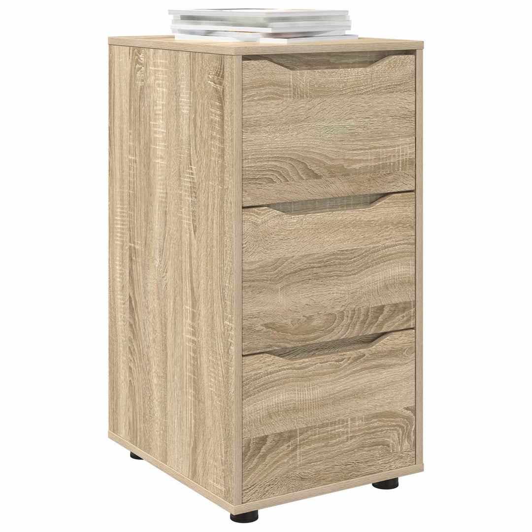 Opbevaringsskab Sonoma eg 40 x 48 x 81 cm Konstrueret træ
