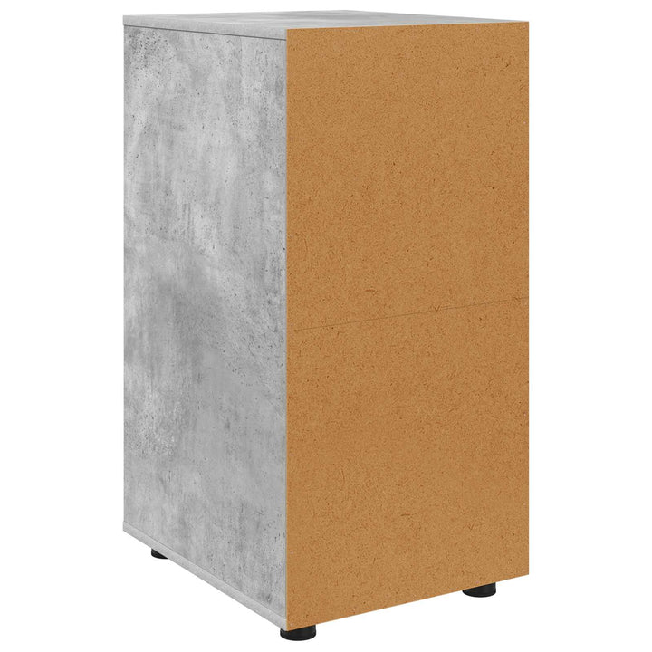 Opbevaringsskab Beton Grå 40 x 48 x 81 cm Konstrueret træ