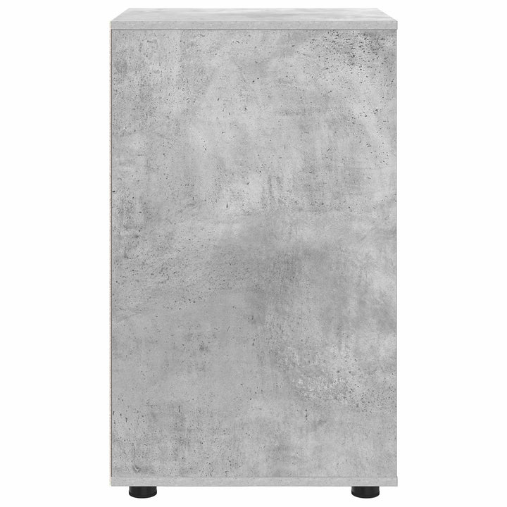Opbevaringsskab Beton Grå 40 x 48 x 81 cm Konstrueret træ