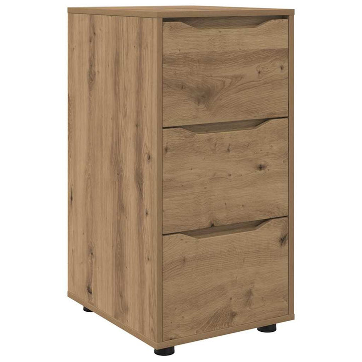 Opbevaringsskab Artisan Egetræ 40 x 48 x 81 cm Konstrueret træ