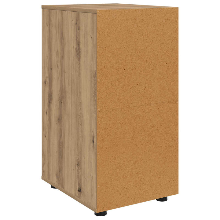Opbevaringsskab 40 x 48 x 81 cm Konstrueret træ Artisan Egetræ