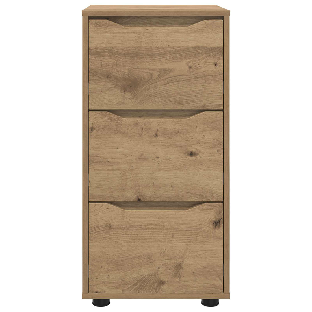 Opbevaringsskab 40 x 48 x 81 cm Konstrueret træ Artisan Egetræ