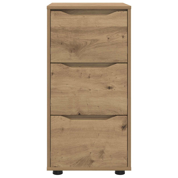 Opbevaringsskab 40 x 48 x 81 cm Konstrueret træ Artisan Egetræ
