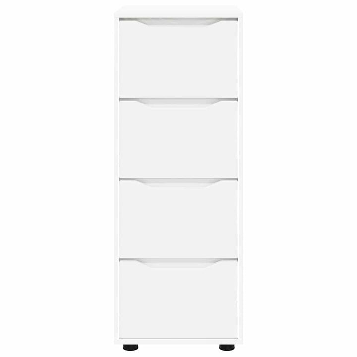 Opbevaringsskab Hvid 40 x 48 x 105 cm Konstrueret træ