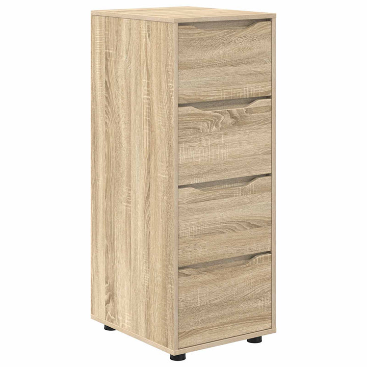Opbevaringsskab 40 x 48 x 105 cm Konstrueret træ Sonoma eg