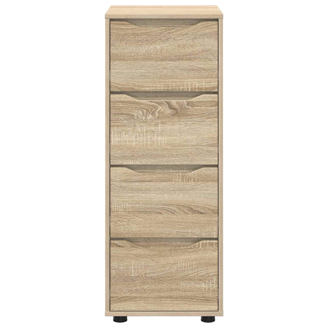 Opbevaringsskab 40 x 48 x 105 cm Konstrueret træ Sonoma eg