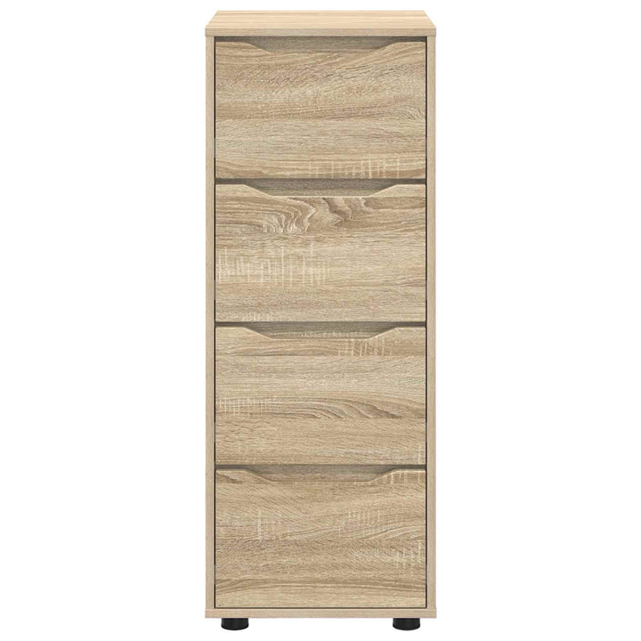 Opbevaringsskab 40 x 48 x 105 cm Konstrueret træ Sonoma eg