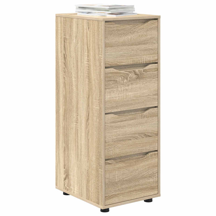 Opbevaringsskab 40 x 48 x 105 cm Konstrueret træ Sonoma eg