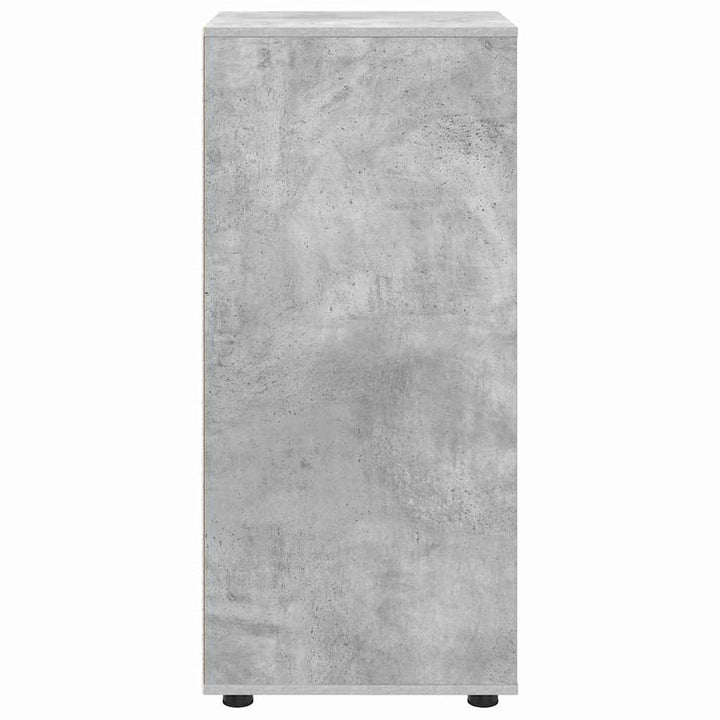 Opbevaringsskab Beton Grå 40 x 48 x 105 cm Konstrueret træ