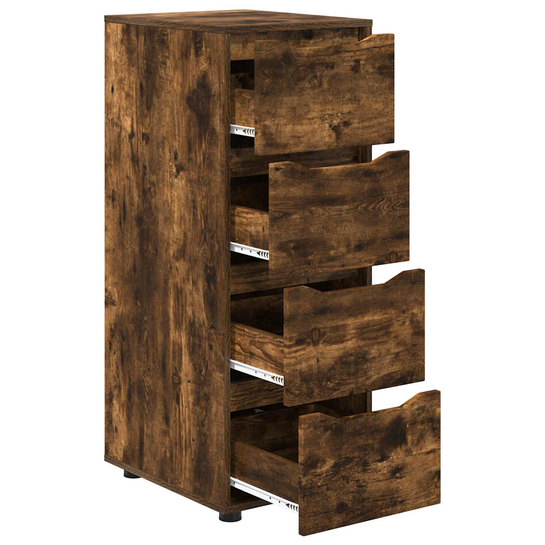 Opbevaringsskab Røget eg 40 x 48 x 105 cm Konstrueret træ