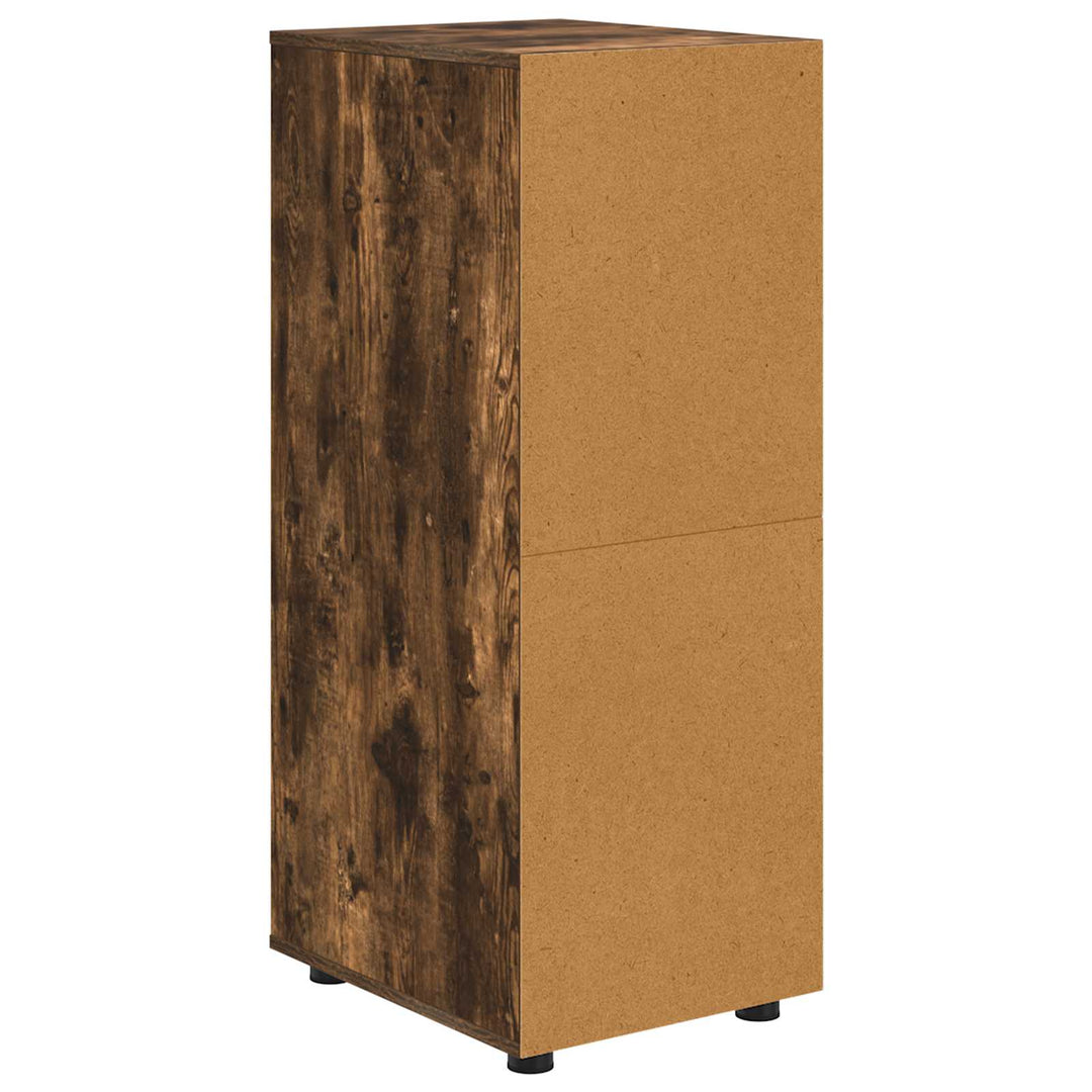 Opbevaringsskab Røget eg 40 x 48 x 105 cm Konstrueret træ