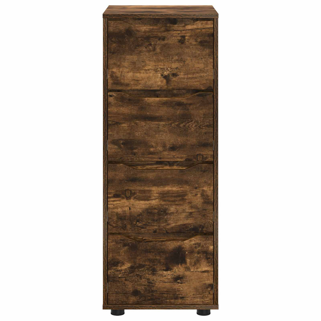 Opbevaringsskab Røget eg 40 x 48 x 105 cm Konstrueret træ