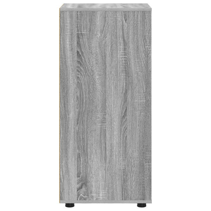 Opbevaringsskab 40 x 48 x 105 cm Konstrueret træ Grå Sonoma
