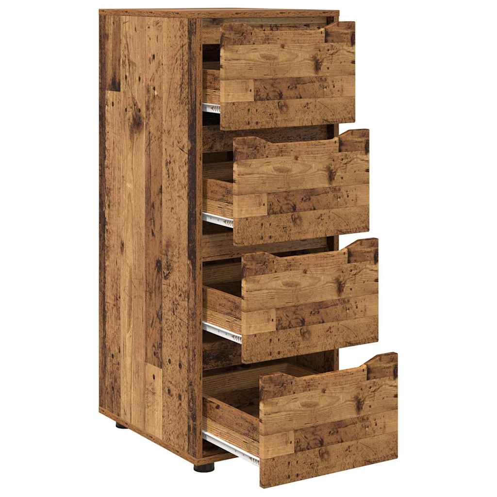 Opbevaringsskab Gammelt træ 40 x 48 x 105 cm Konstrueret træ