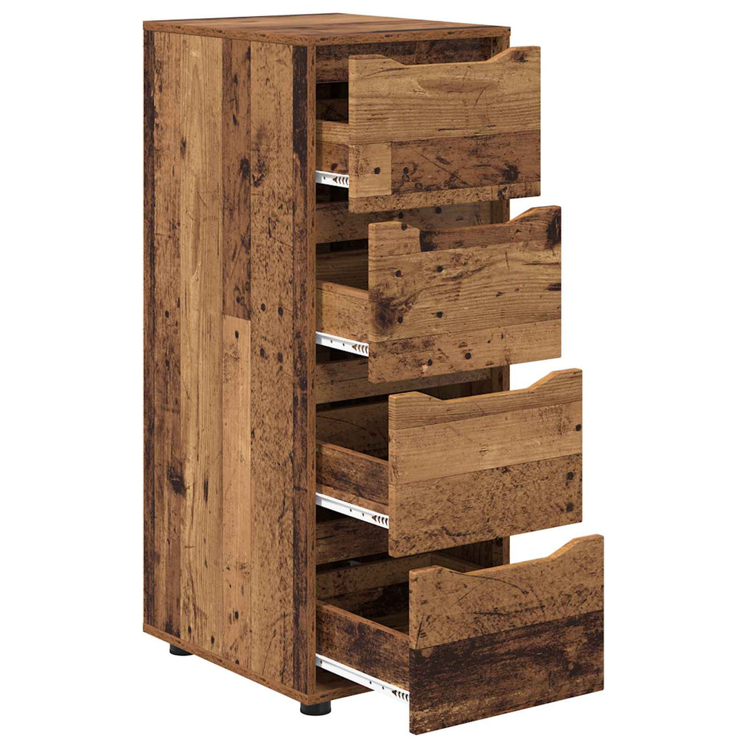 Opbevaringsskab Gammelt træ 40 x 48 x 105 cm Konstrueret træ
