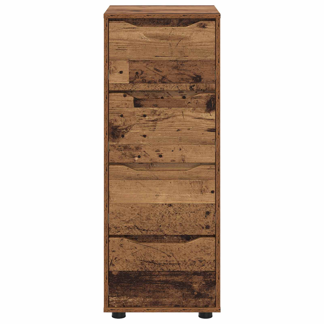 Opbevaringsskab Gammelt træ 40 x 48 x 105 cm Konstrueret træ