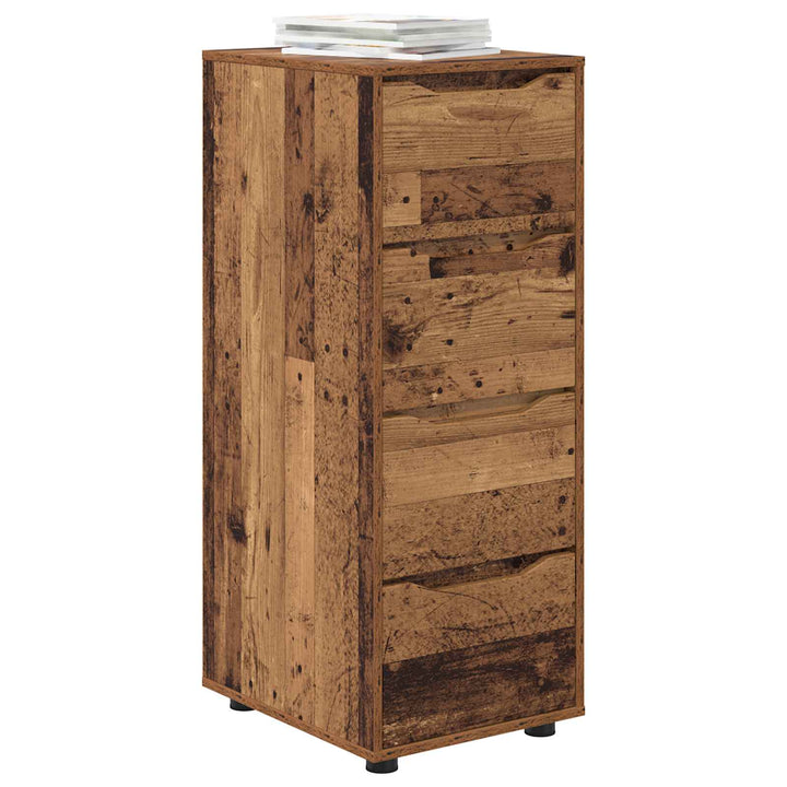 Opbevaringsskab Gammelt træ 40 x 48 x 105 cm Konstrueret træ