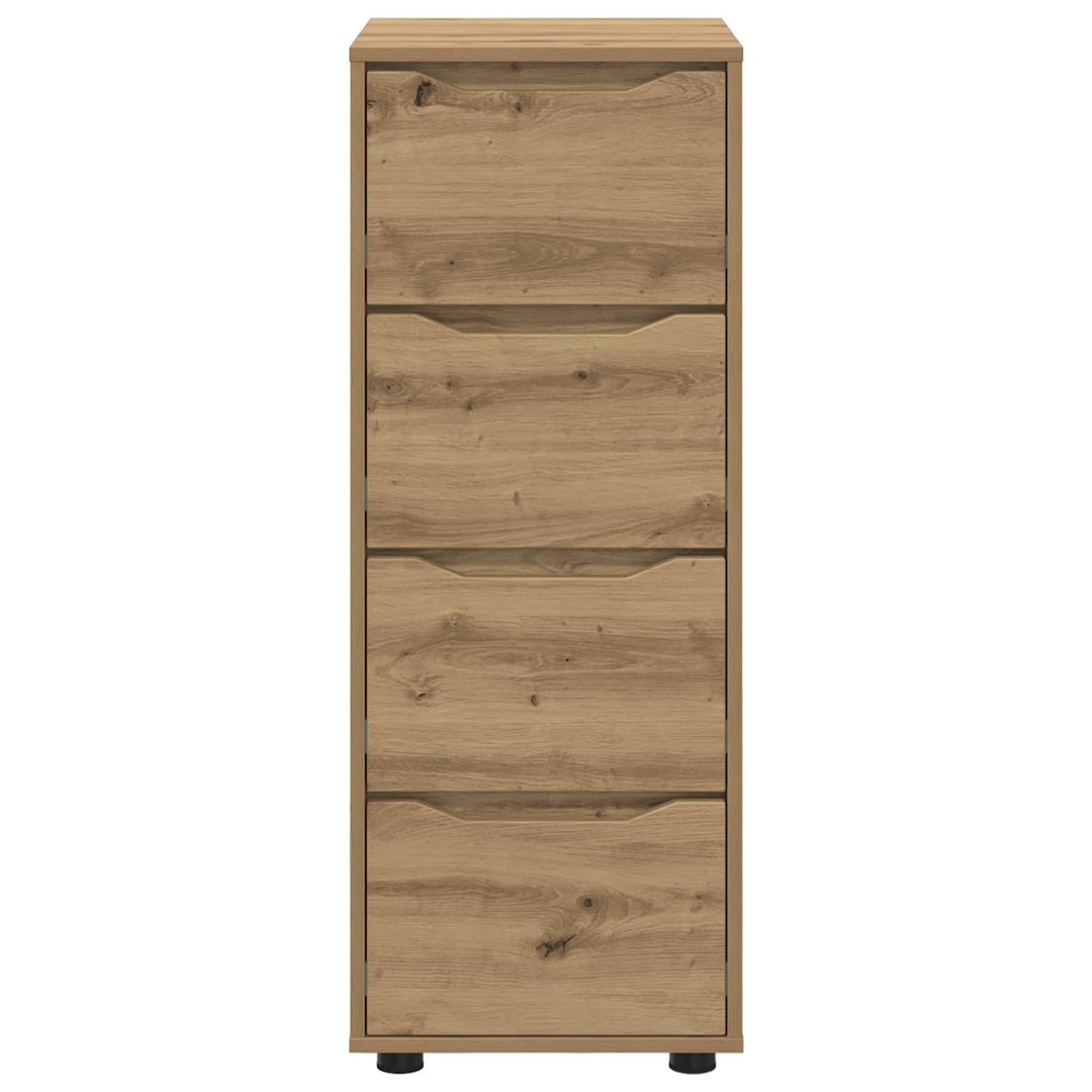 Opbevaringsskab 40 x 48 x 105 cm Konstrueret træ Artisan Egetræ