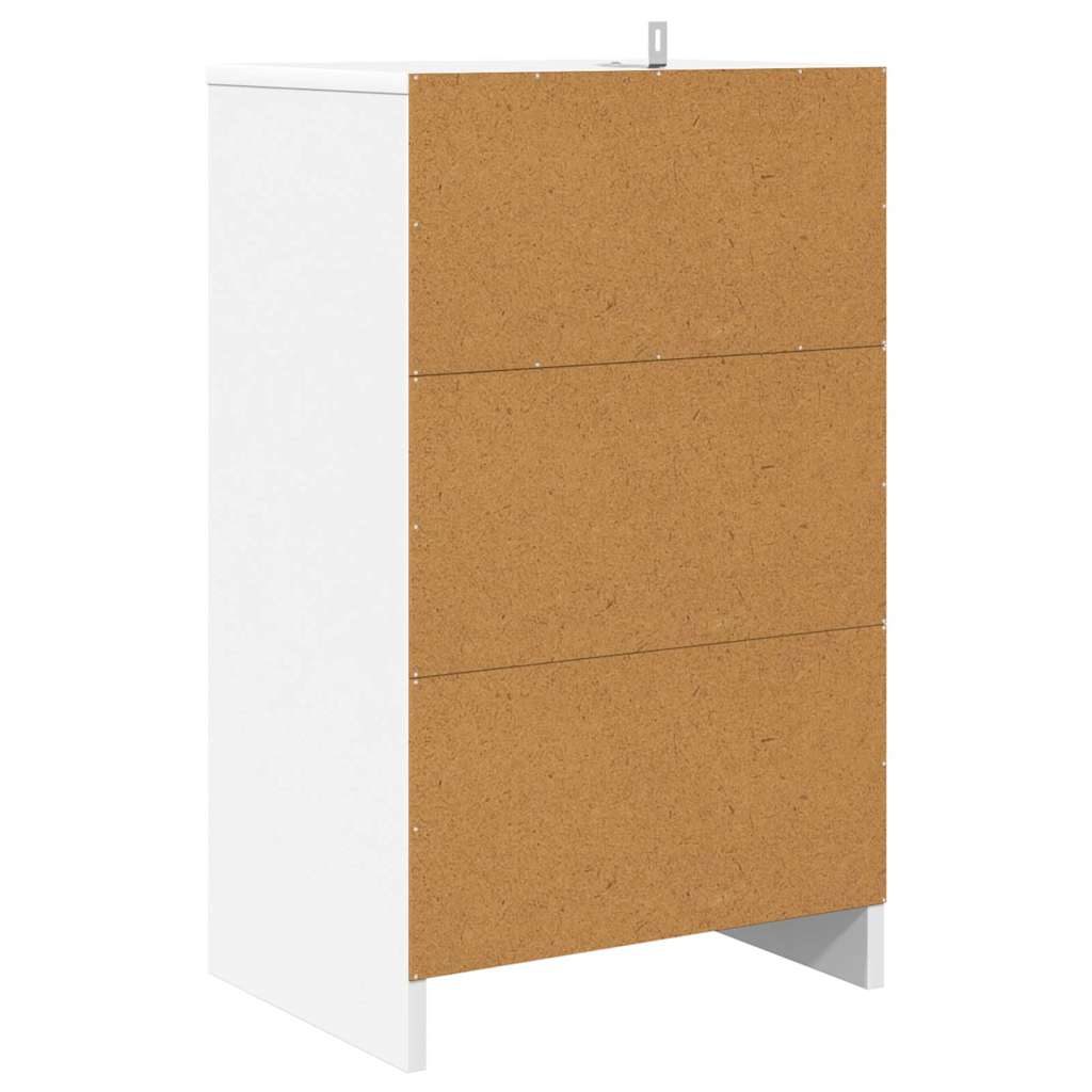 Sengebord Hvid 40 x 30 x 467 cm Konstrueret træ