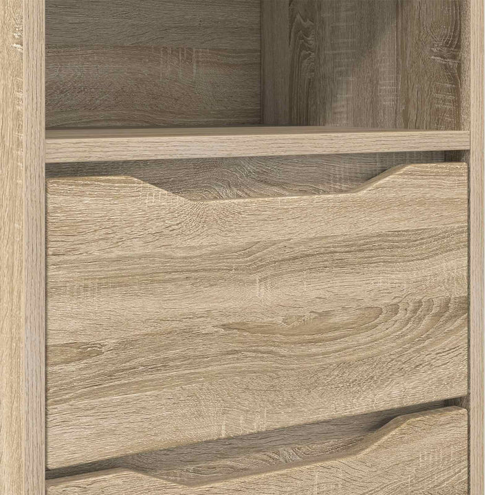 Sengeborde 2 pcs Sonoma eg 40 x 30 x 467 cm Konstrueret træ