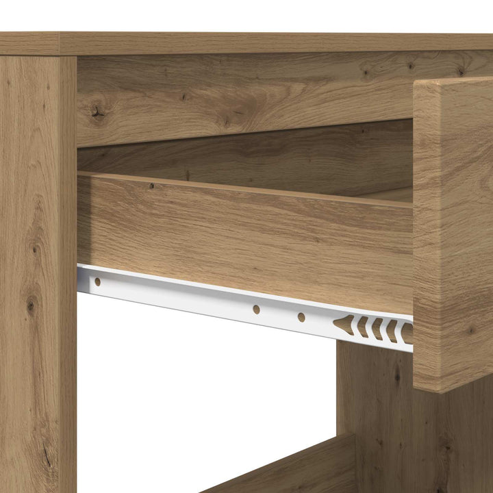 Bord med skuffe Artisan Eg 100 x 50 x 78 cm Konstrueret træ