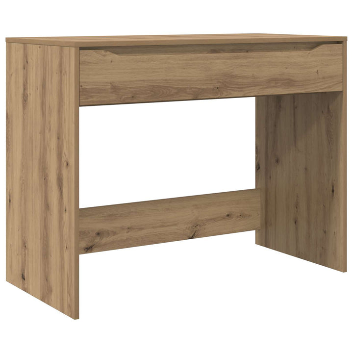 Bord med skuffe Artisan Eg 100 x 50 x 78 cm Konstrueret træ