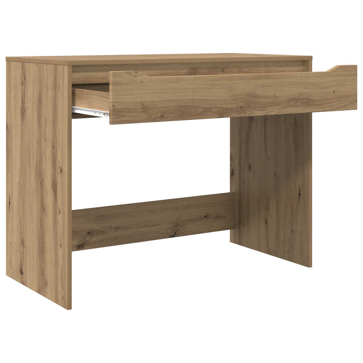 Bord med skuffe Artisan Eg 100 x 50 x 78 cm Konstrueret træ