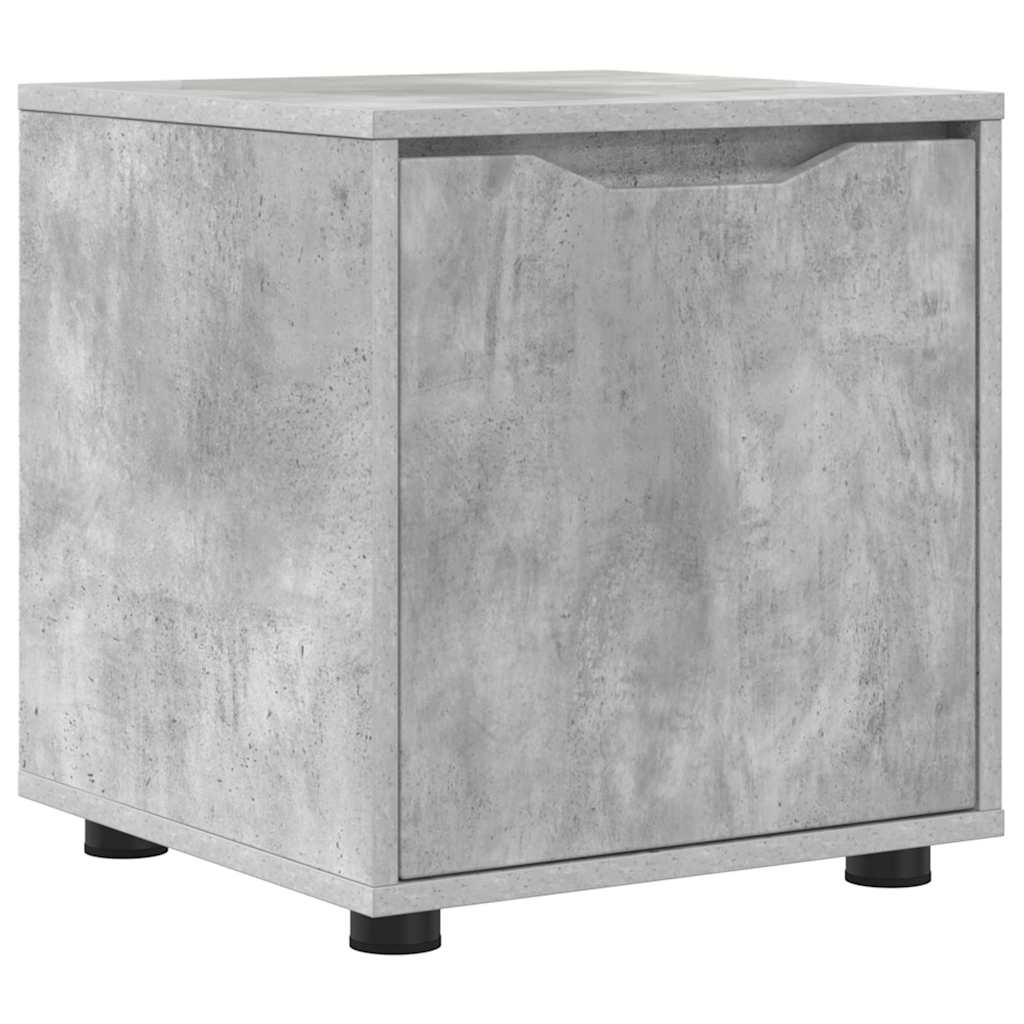 Badeværelsesskab Beton Grå 40,5 x 40 x 44 cm Konstrueret træ