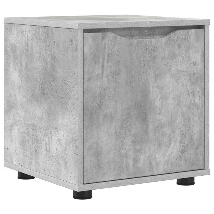 Badeværelsesskab Beton Grå 40,5 x 40 x 44 cm Konstrueret træ