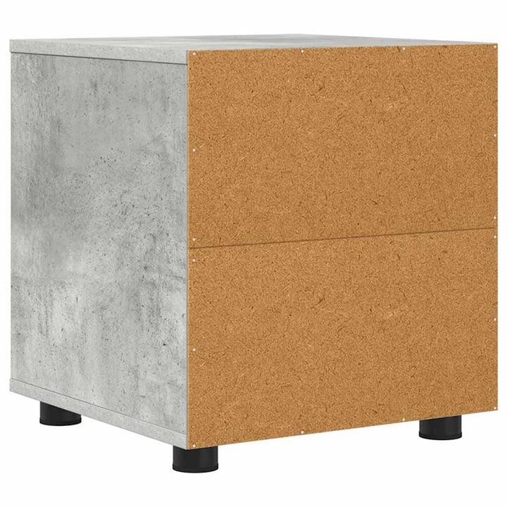 Badeværelsesskab Beton Grå 40,5 x 40 x 44 cm Konstrueret træ